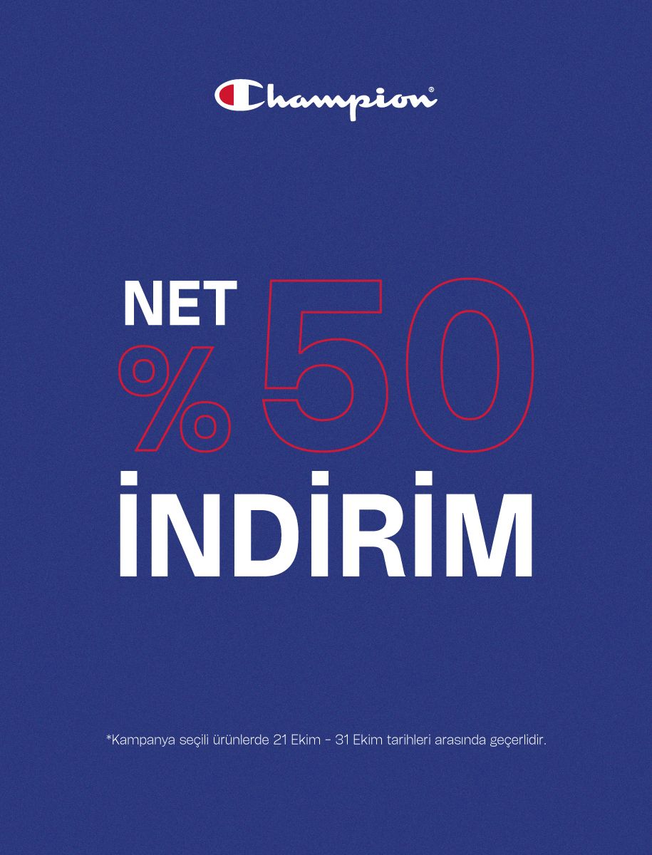 CHAMPION NET %50 İNDİRİM