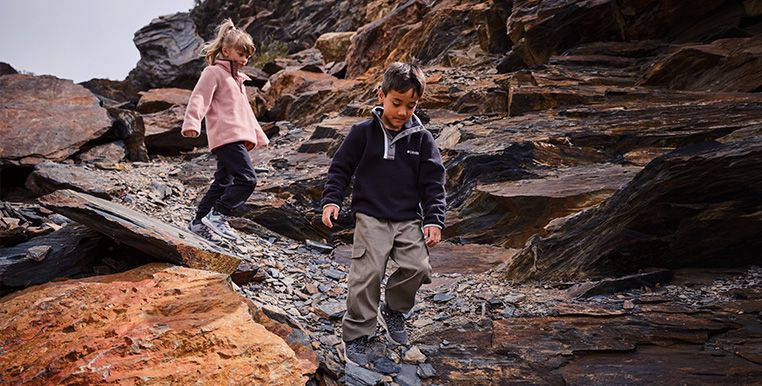 Columbia Erkek PFG Lacivert Labyrinth Loop II Kapüşonlu Mont