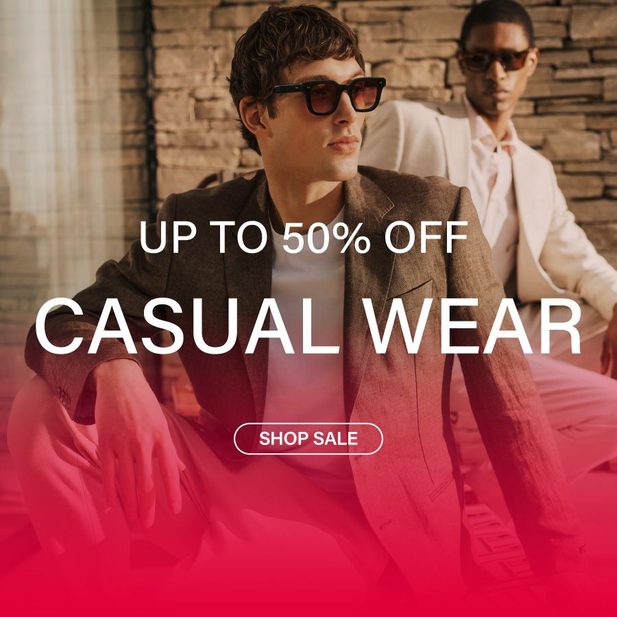 Up to 50% off casualwear