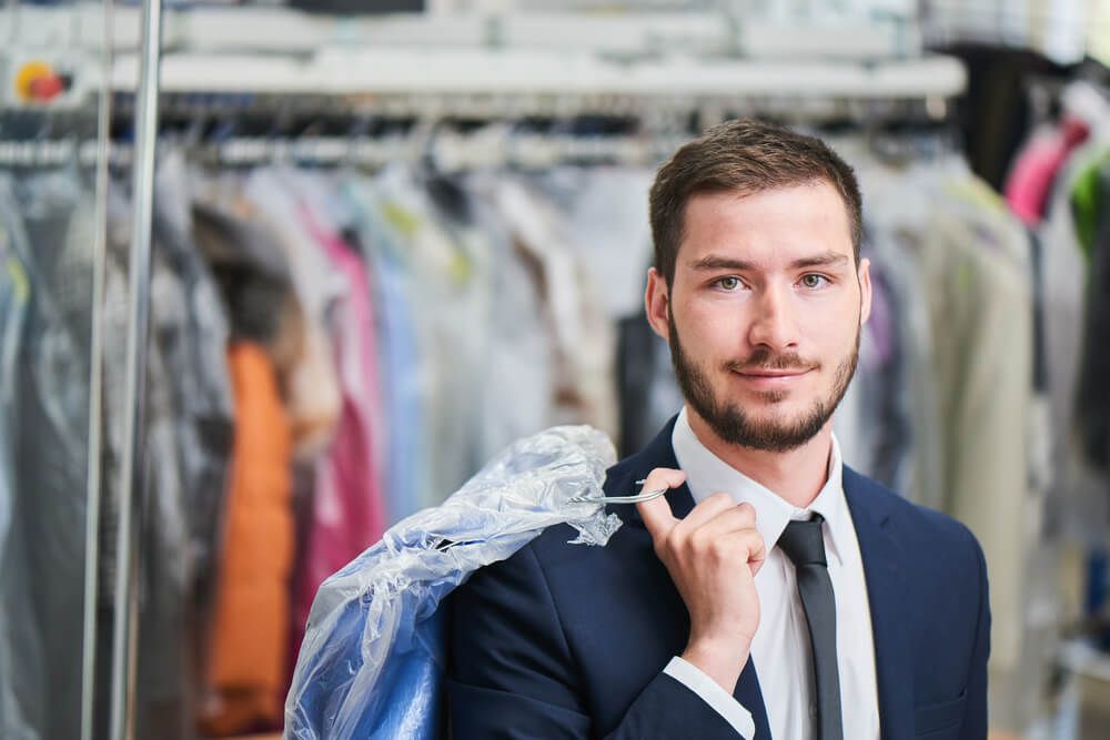 How often should you wear and dry clean a man’s suit?